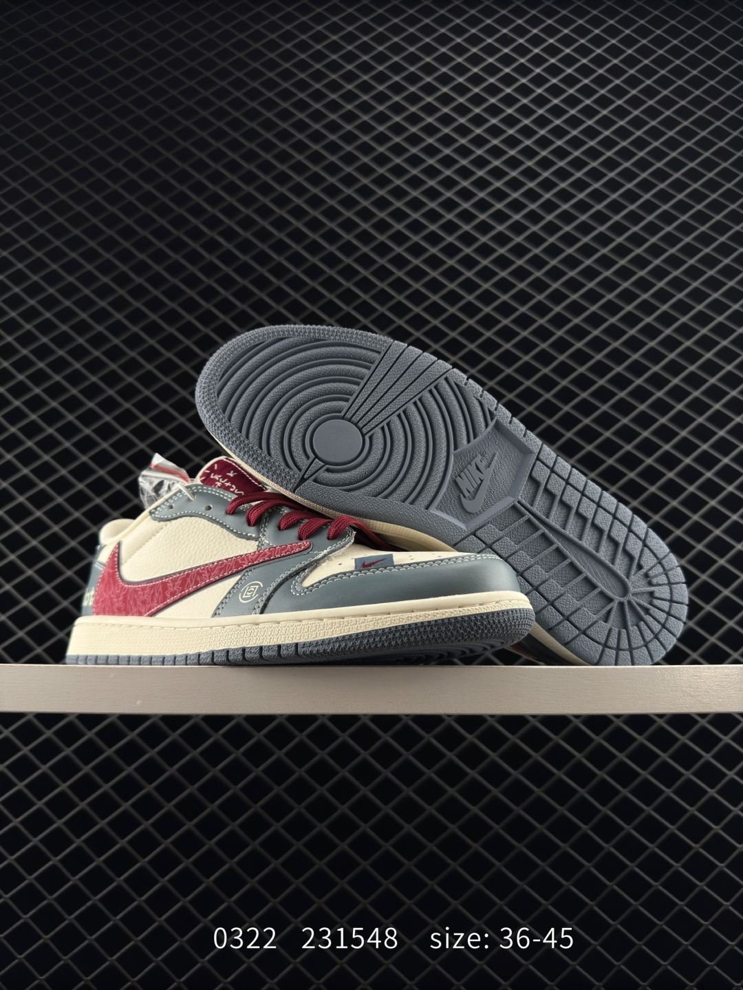 Travis Scott x Air Jordan 1 ” Reverse Mocha “